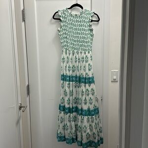 Oliphant smocked dress size small